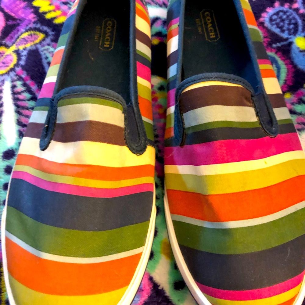 Coach legacy deck shoes 8 1/2B